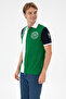 Men's Regular Fit Polo Collar Green T-Shirt 50299800-Vr054 - 3