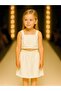 Girl's Crop Woven Floral Skirt Set - 2