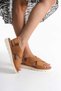 Rony Tan Genuine Leather Women's Cross Sandals - 2