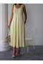 Women's Serena Cotton Modal Fabric Maxi Summer Dress with Piece Pockets - 7