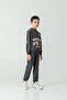 Varsity 1984 Sport Co. Printed Boy's Bottom Top Tracksuit Set - 2