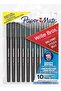 Paper Mate Write Bros Ballpoint Pens, Medium Point (1.0mm), Black, 10 Count