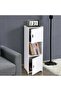 FFD Bathroom Tall Cabinet with 2 Doors – Modern Freestanding Storage Cabinet, Waterproof Stand - 7