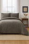 Ranforce Baracco Brown Single 100% Cotton Duvet Cover Set