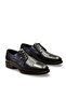 P.Cardin 63693 Genuine Leather Rubber Sole Men's Classic Shoes Black - 4