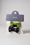 Set of 2 Baby Girl Polka Dot Bow Buckles – Pink & Cream – Back Clamp Locked