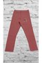 Baby Embroidered Leggings Zigzag Lycra Ribbed Ribbed Girls' Leggings - 2