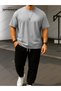 Trendy Clothing Plus Size Summer Colorful T-Shirt and Pants Set