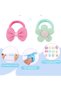 Toddler Girls Hair Ties, 24PCS Baby Flower Bows Hair Tie Cute Elastic Scrunchies, Seamless Ponytail Holders, Little Girls Hair Accessories for Thick Hair, Candy Colors - 3