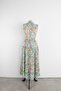 Geometric Pattern Multicolor Shirt Dress Cr1033 - 3