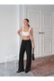 Women's Loretta Pleated Waist Palazzo Pants - 8