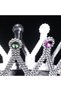 Silver Color Children and Adult Compatible Queen Crown Princess Crown 8X25 cm - 4