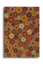 Mosso Gray Themed Colorful Floral Flowers Patterned Woven Base Modern Decorative Carpet Mosso193Grey