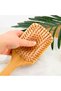 Bamboo HairBrush – Wooden Hair Brush for Women & Men, Anti-Frizz Detangling & Scalp Mas - 3