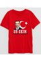 New October 29Th Republic Day Ataturk Printed Cotton Children's T-Shirt