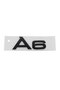 Emblemă spate Audi A6 neagră - 4