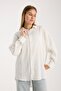 Striped Oversized Loose Shirt - 5