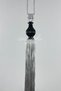 Fon Curtain Binding Black Kuka Gray Ceiling Luxury Cornice Braçol Single Piece Curtain Holder