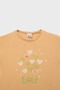 Girl's T-Shirt with Ruffle Sleeves - 5