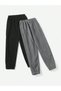 2 Pack Women's Elastic Leg Sweatpants - Jogger Sweatpants - 3