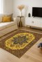 Mosso Dark Coffee Theme Colorful Traditional Pattern Woven Base Modern Decorative Carpet Mosso258Kkcoffee - 5
