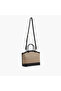 Colourblock Tote Bag with Zip Closure and Detachable Strap - 4