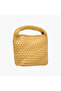حقيبة هوبو منسوجة بحزام سلسلة وجيب - 4