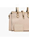 حقيبة مطبوعة مع حزام قابل للفصل ومحفظة - 7