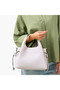 Textured Tote Bag with Zip Closure and Top Handle - 8