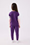 Us Polo Girl's Tracksuit Set Us1973 Purple - 5