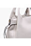 Textured Tote Bag with Zip Closure and Top Handle - 6