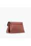 LUELLA GREY Solid Satchel Bag with Adjustable Strap and Flap Closure - 4