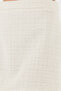 Cotton and Wool Blend Slim Fit Mini Length Tweed Skirt Skirt 611Au086 - 6