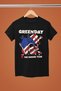Green Day Printed Cotton Short Sleeve Regular Fit Rock Tshirt