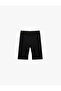 Cotton Elastic Waist 3-Piece Basic Short Leggings Set - 7