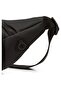 Men's Black Soft Texture Leather Waist Bag and Mechanism Wallet - 4