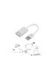 USB Wired Sound Card 7.1 Sound Inverter Converter with 3.5mm Jack Input, - 3