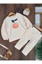 Cotton Fruit Patterned Long Sleeve Baby Girl Set of 2