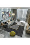 Rectangular Soft Touch Carpet Multicolour 160 x 230centimeter - 2