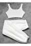 Women's Plush Singlet and Tracksuit Set - 2