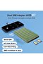K 7 Dual Sim Adapter with 4 G Support for iPhone - 2