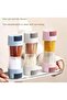 Double Head Salt and Pepper Shaker with Pour Holes, Spice Organizer for Home and Hotels, (Khaki) - 5