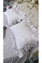 Double Fitted Sheet with Ruffled Skirt, 2 Pillowcases and Pique - 7