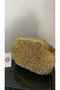 Peridesign Gold Hand Knitted Portfolio Bag 25X20Cm Lined and Shipped on the Same Day - 2