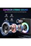 Karaoke Machine, Portable Bluetooth 5.3 Speaker with 2 Wireless Microphones for Adults - 3
