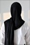 Ready Combed Cotton Practical Shawl Black - 4