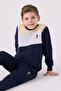 Us Polo Men's Child Tracksuit Set Us1941 Beige - 3