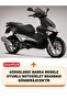 Gilera Runner Vxr 200 Lock Compatible Motorcycle Tarpaulin (Grey Color) with Connection Buckle and Elastic - 2