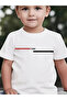Boys White Graphic Print T-Shirt