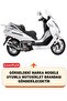 Cf Moto Jet Max Lock Compatible Motorcycle Tarpaulin (Grey Color) with Connection Buckle and Elastic - 2